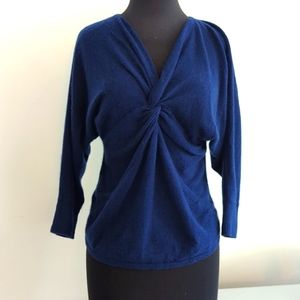 Navy cashmere sweater, M, Neiman Marcus